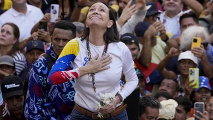 La líder opositora venezolana María Corina Machado gana el Nobel de la Paz 2025