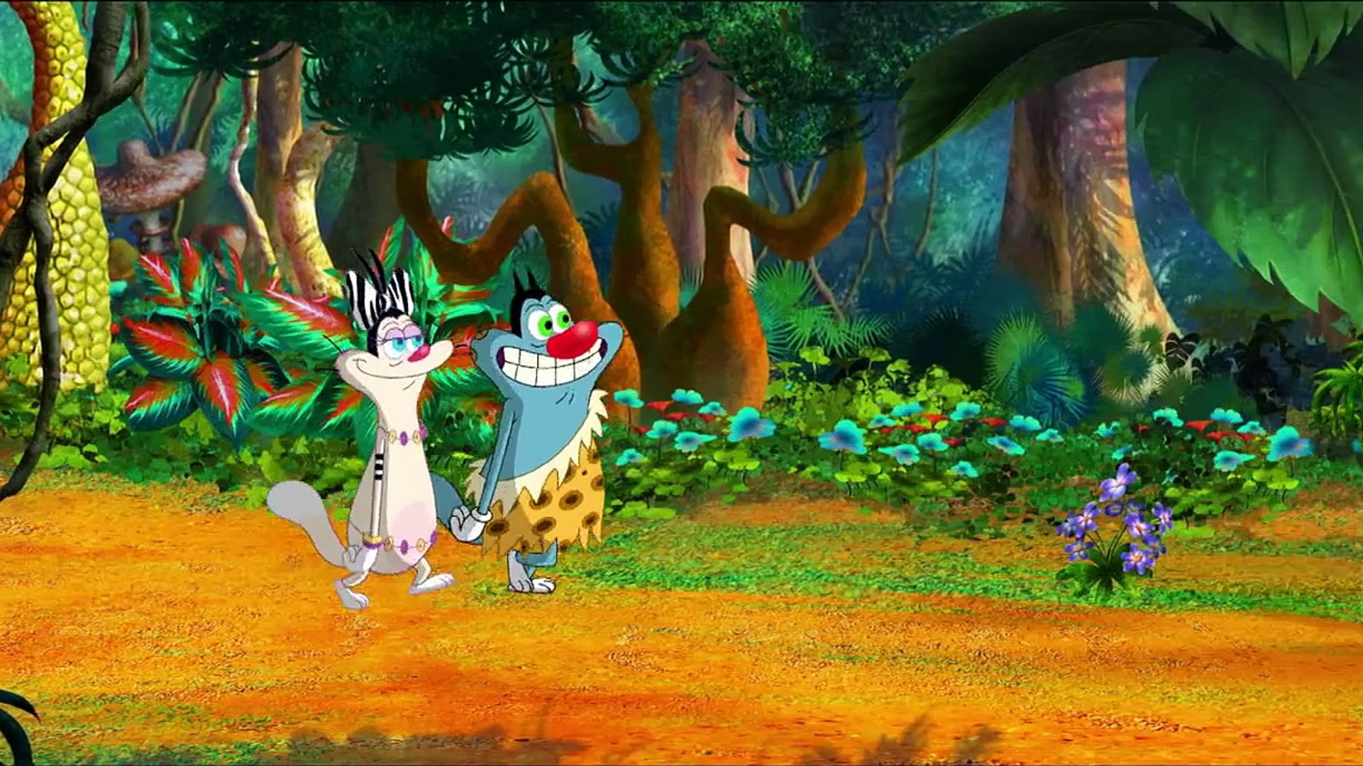 ⁣Oggy and the Cockroaches 2013 in hindi dubbed cartoon animated movie