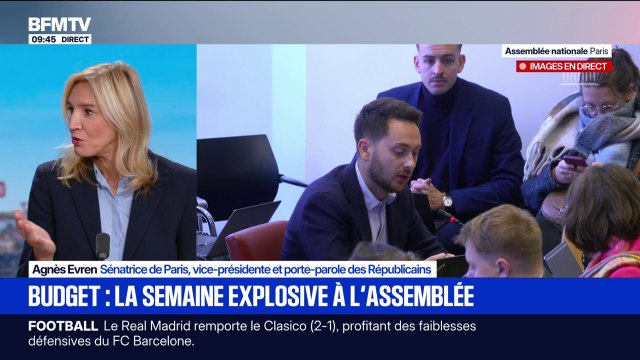 Nous voterons contre la suspension de la réforme des retraites, indique Agnès Evren, porte-parole des Républicains