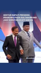Gestur Hormat Prabowo pada Sultan Brunei di KTT ASEAN Jadi Sorotan! Sikap Empatinya Curi Perhatian Warganet