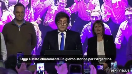 Argentina, partito Milei vince le elezioni parlamentari