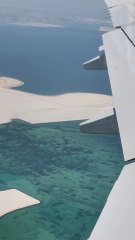 Beautiful view from Flight / view from airplane