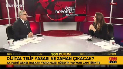 AK Parti Genel Başkan Yardımcısı Yayman: Dijital telif milli güvenlik konusu, ilk düzenlemelerden biri olacak