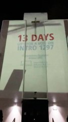 Projections cast onto Speaker Adrienne Adams’s office call her out for not bringing sexual abuse bill to floor