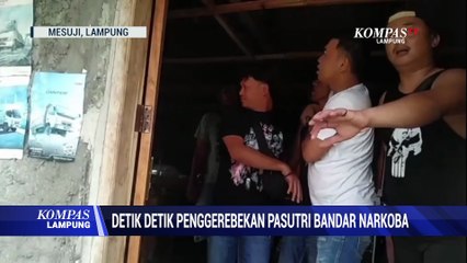 Detik Detik Penggerebekan Pasutri Bandar Narkoba