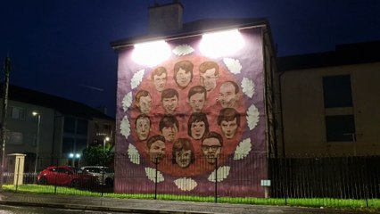 Bloody Sunday Black Flag Solidarity Vigil