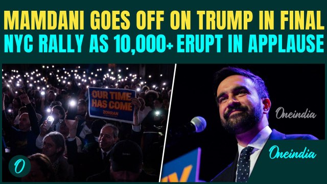 Zohran Mamdani’s ELECTRIFYING FULL SPEECH At Final NYC Mayoral Election Rally; Trump Left STUNNED