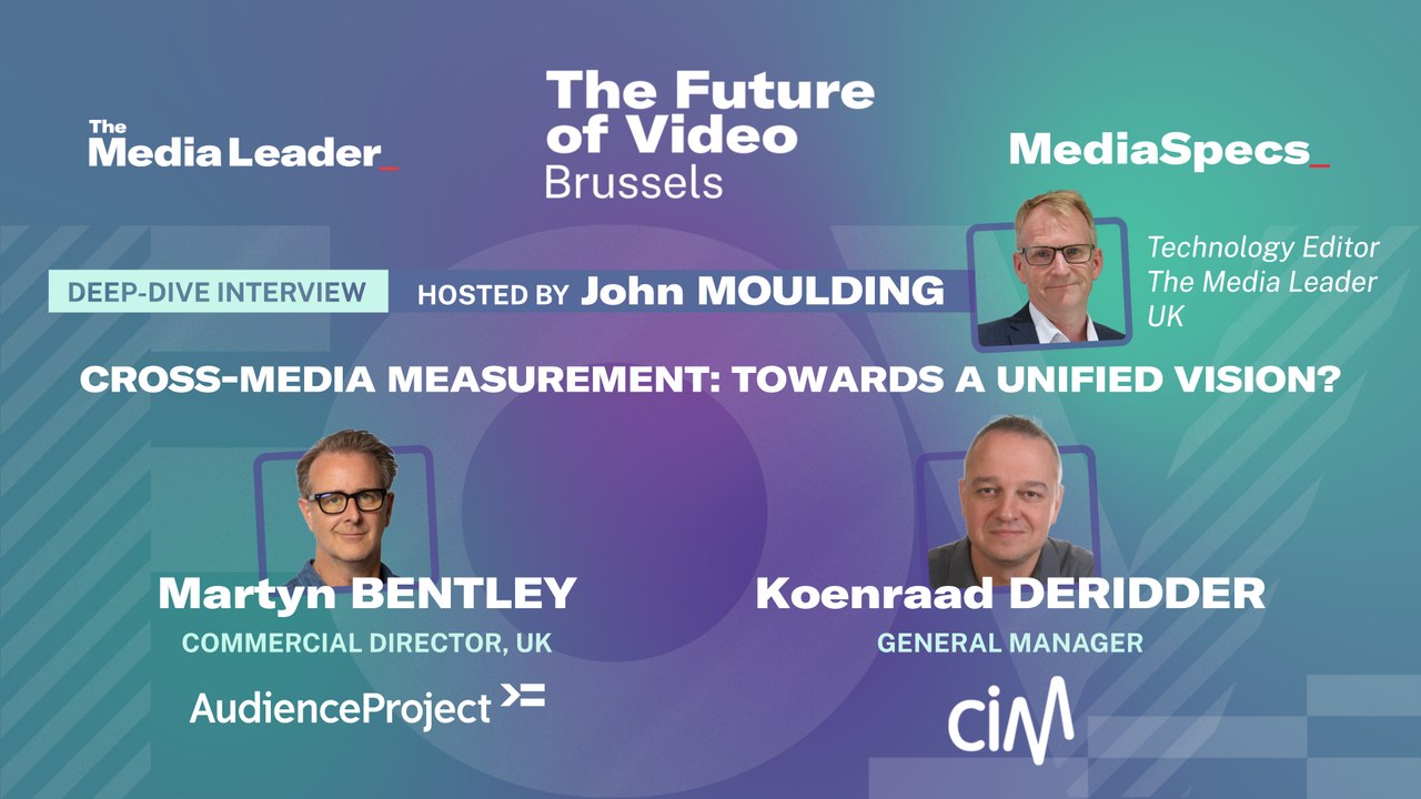 The Future of Video Brussels : Cross-media measurement : towards a unified vision ?