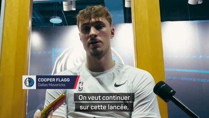 Mavericks - Flagg : "On veut continuer sur cette lancée"