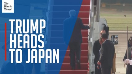 Trump departs Malaysia for Japan after meetings with Asean leaders