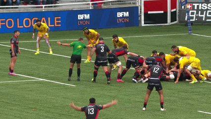 TOP 14 - Essai de Jiuta WAINIQOLO 2 (LOU) - LOU Rugby - Stade Rochelais