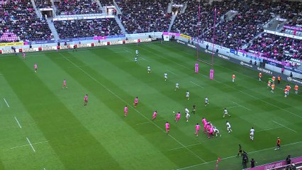 TOP 14 - Essai de Noah NENE (SFP) - Stade Français Paris - Montpellier Hérault Rugby