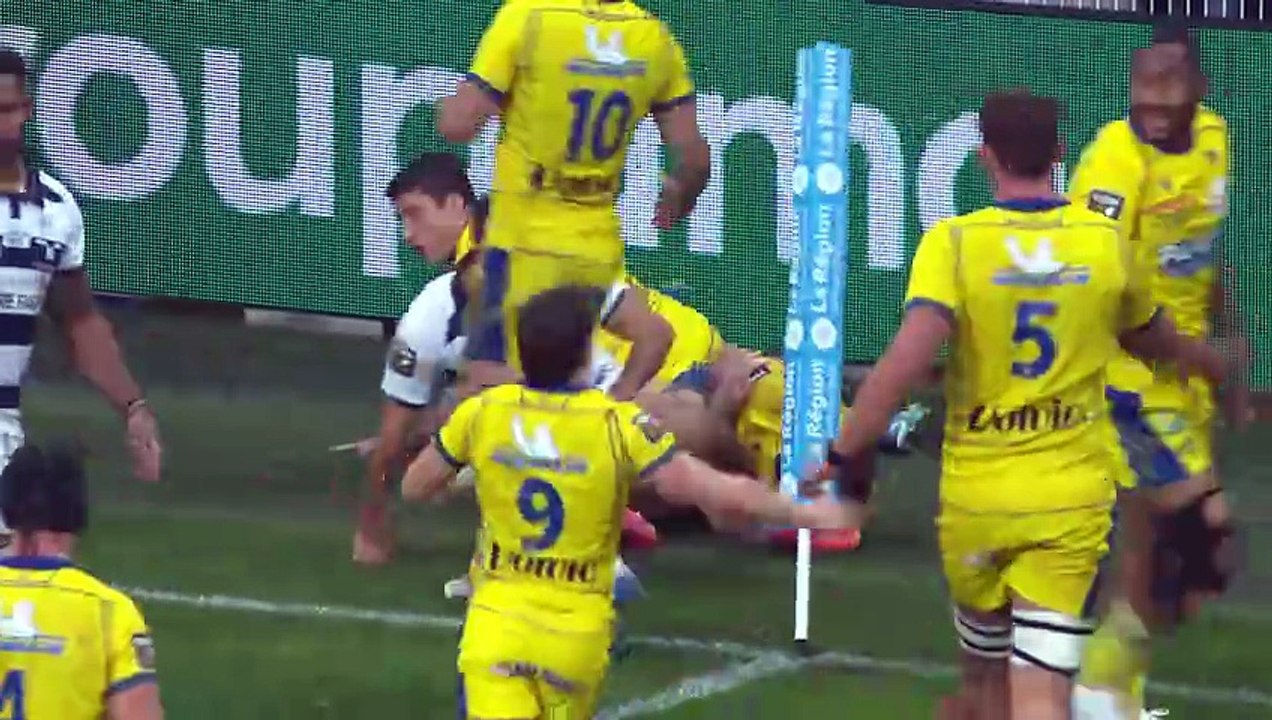 TOP 14 - Essai de Alex NEWSOME (ASM) - ASM Clermont - Castres Olympique