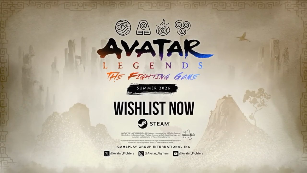 Avatar Legends The Fighting Game Official Announcement Trailer