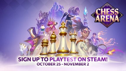 Chess Arena Official Closed Beta Announcement Trailer