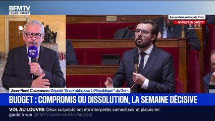 PLFSS du gouvernement: "La réduction du déficit est une question vitale pour notre pays", assure Jean-René Cazeneuve (Ensemble pour la République)