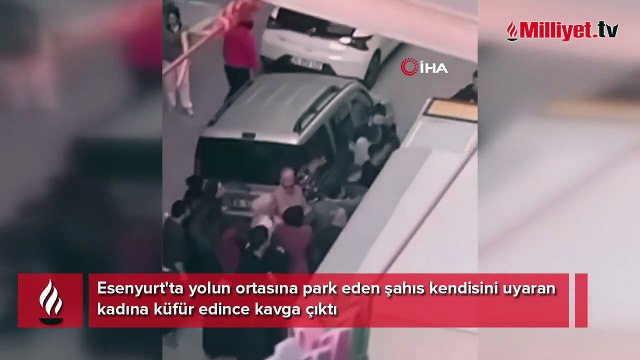 Esenyurt'ta park kavgası cep telefonunda! Kadına küfür edilince ortalık karıştı