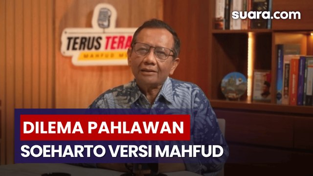 Mahfud MD Anggap Soeharto Layak Jadi Pahlawan Nasional, Tapi Ada Catatan