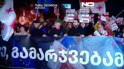 Proteste a Tbilisi per elezioni libere e futuro europeo