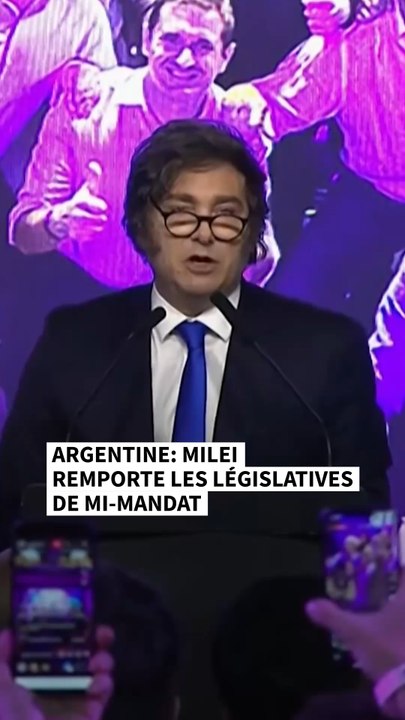 Argentine: le parti de Javier MileÏ remporte les élections législatives de mi-mandat