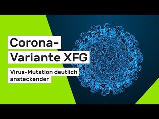 Corona-Variante XFG: Virus-Mutation deutlich ansteckender