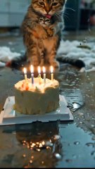 happy birthday my boy 🥺 #cat #dog  #adorably #cutecat #happybirthday #adoreble #cuteanimals