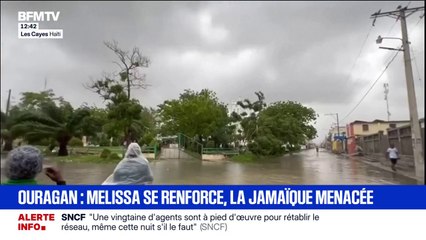 Ouragan Melissa: la Jamaïque s'attend à des inondations "catastrophiques"