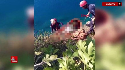 Antalya'da falezlerde cansız bedeni bulundu