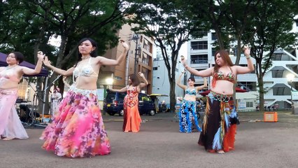 ベリーダンス 生命の音楽祭 池田公園 Bellydance ② 2022.8.27
