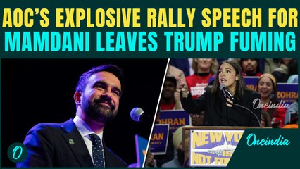 Video: AOC’s Fiery Speech for Mamdani HEATS UP The NYC Mayoral Race; Crowd ROARS as Trump BLASTED