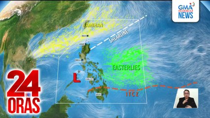 Amihan season, opisyal nang idineklara ng PAGASA; may LPA sa loob ng PAR | 24 Oras