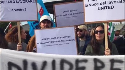 Benetton, primo sciopero dei lavoratori dopo 30 anni