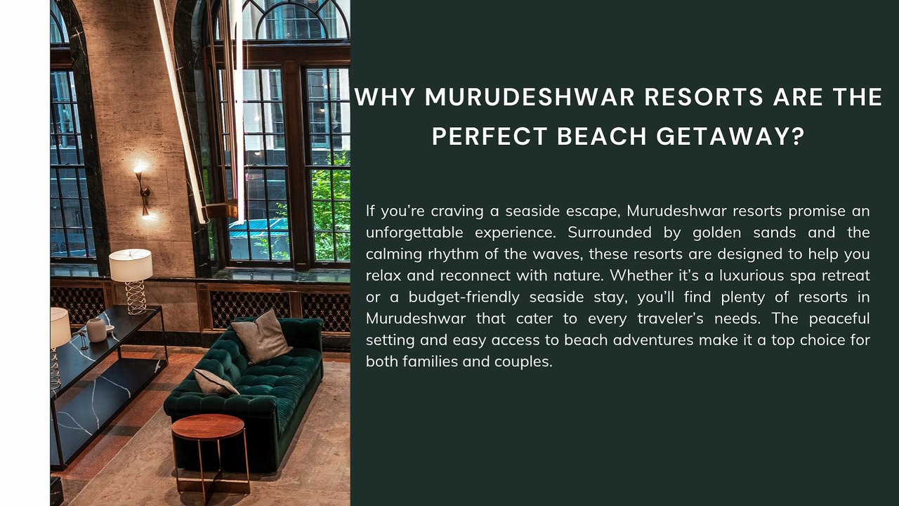 Escape to Paradise: Discover the Best Resorts in Murudeshwar for a Beachfront Getaway You’ll Never Forget