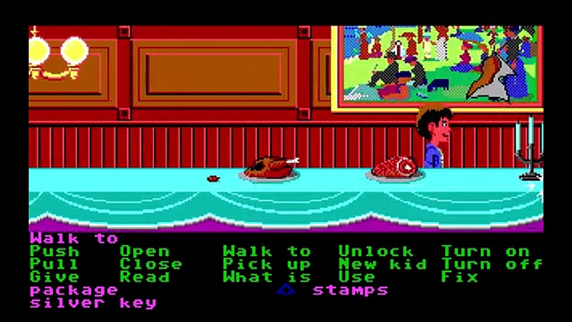Jeu Atari ST Maniac Mansion - LucasArts Complet, Bon état