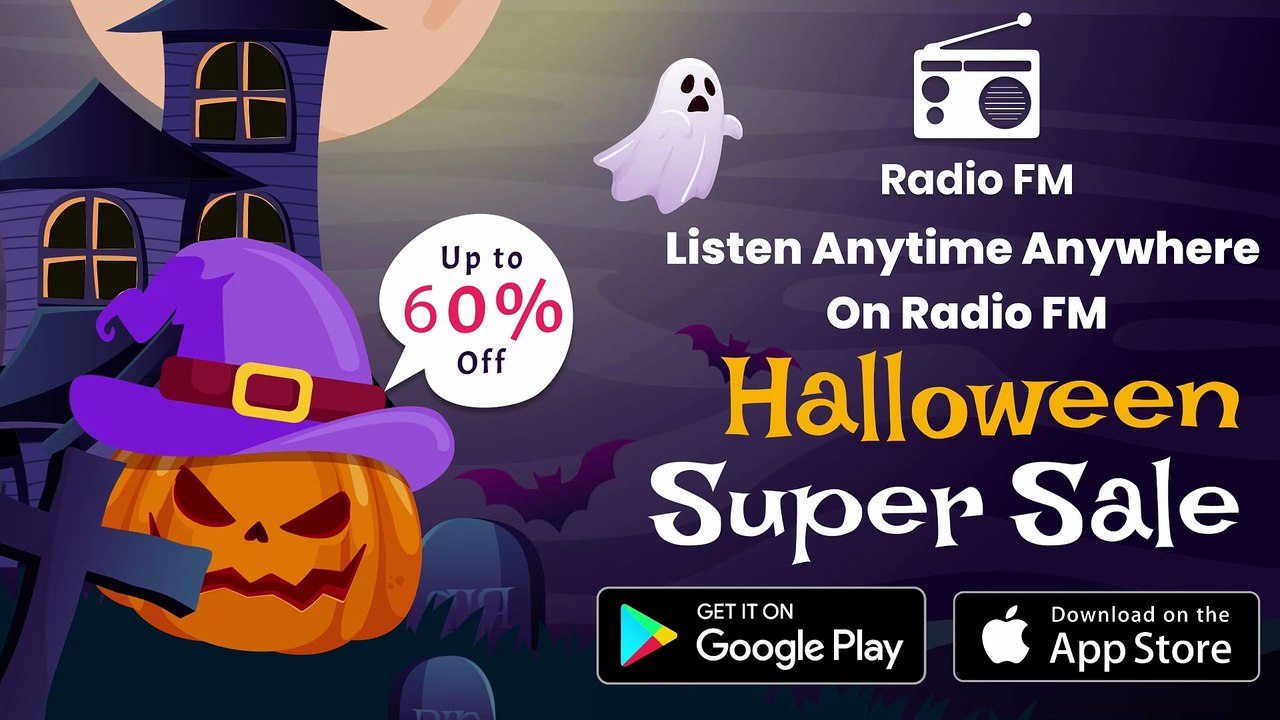Halloween Super Sale | Up To 60% OFF on Radio FM | Stream 50,000+ Stations Worldwide