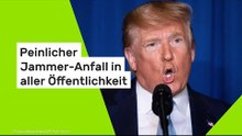 Peinlicher Jammer-Anfall in aller Öffentlichkeit