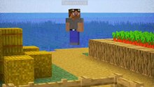 Minecraft Not House Village Island Seed Moment