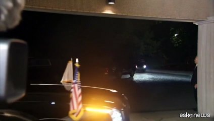 Trump accolto dall'imperatore Naruhito al Palazzo Imperiale di Tokyo