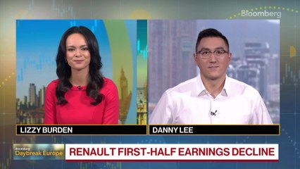 Renault First-Half Earnings Decline
