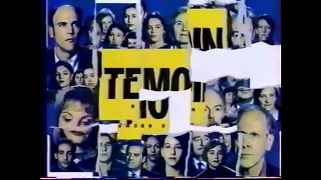 Emission TV : Témoin numéro Un (1993-1996) sur TF1 Générique de l'émission
