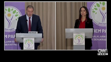 DEM Parti'den terör örgütü PKK'nın Türkiye'den çekilme kararına ilişkin açıklama