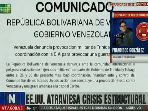 Analista González: Acuerdos bilaterales entre China y Venezuela son vanguardia en la globalización