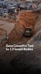 Gaza Ceasefire Tied to 13 Israeli Bodies