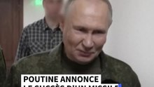 Poutine annonce le succès d'un missile "à portée illimitée"