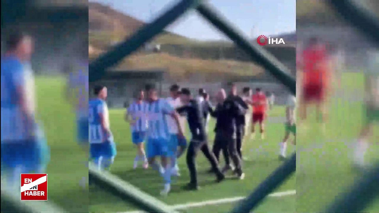 Denizli'de amatör maçta polisin biber gazlı müdahalesine soruşturma