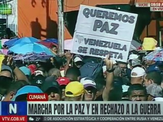 Sucre | Gobernadora Carrillo: La Paz va a reinar en Venezuela porque nadie caerá en provocación
