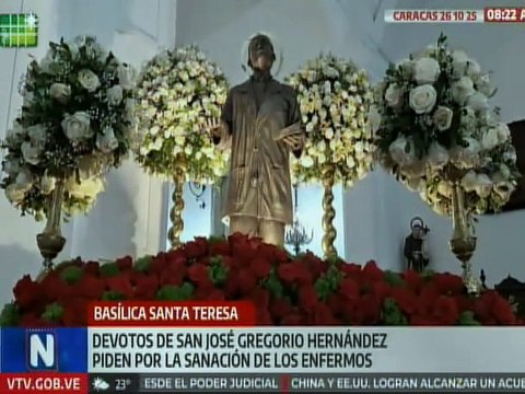 Caracas | Devotos de San José Gregorio Hernández cuentan sus experiencias y piden por los enfermos