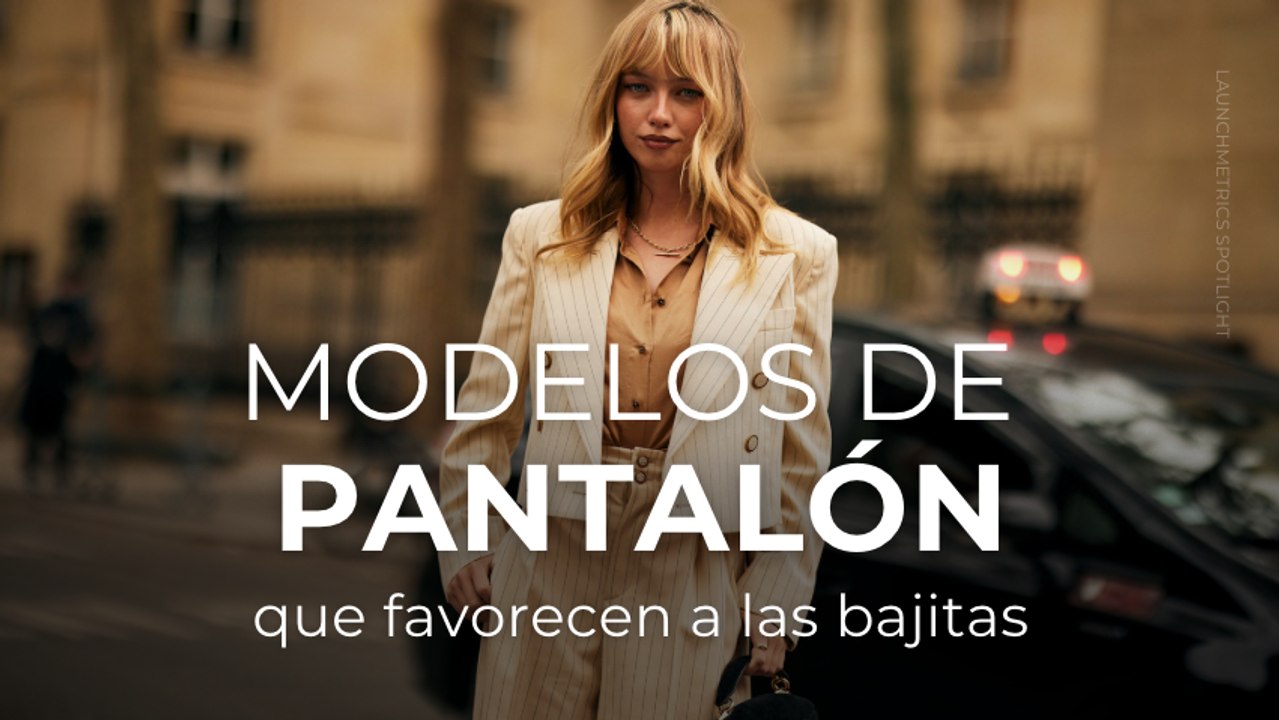 Modelos de pantalón que favorecen a las bajitas