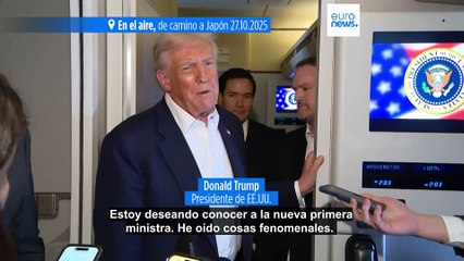 Sanae Takaichi busca ganarse a Trump durante su visita a Japón