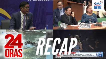 24 Oras: (Part 3) Pres. Marcos sa ASEAN Summit sa Malaysia | Mga Discaya, 'di na magiging state witness | Powerful voices nina Angel Guardian at Kyline Alcantara, atbp.